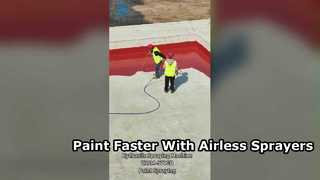 Pulverizador de pintura sin aire eléctrico profesional de alta eficiencia