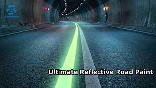 Durable Photoluminescent Thermoplastic  Road Marking Paint